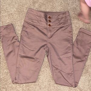 High waisted refuge jeans size 0